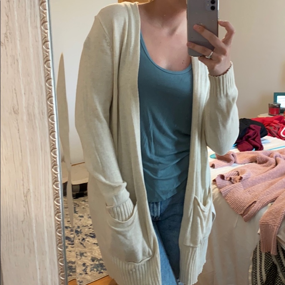 Tan Cardigan